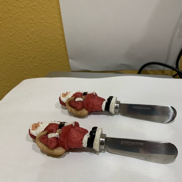 Williams-Sonoma Santa Claus Cheese Spreaders 2003 - Picture 3 of 8